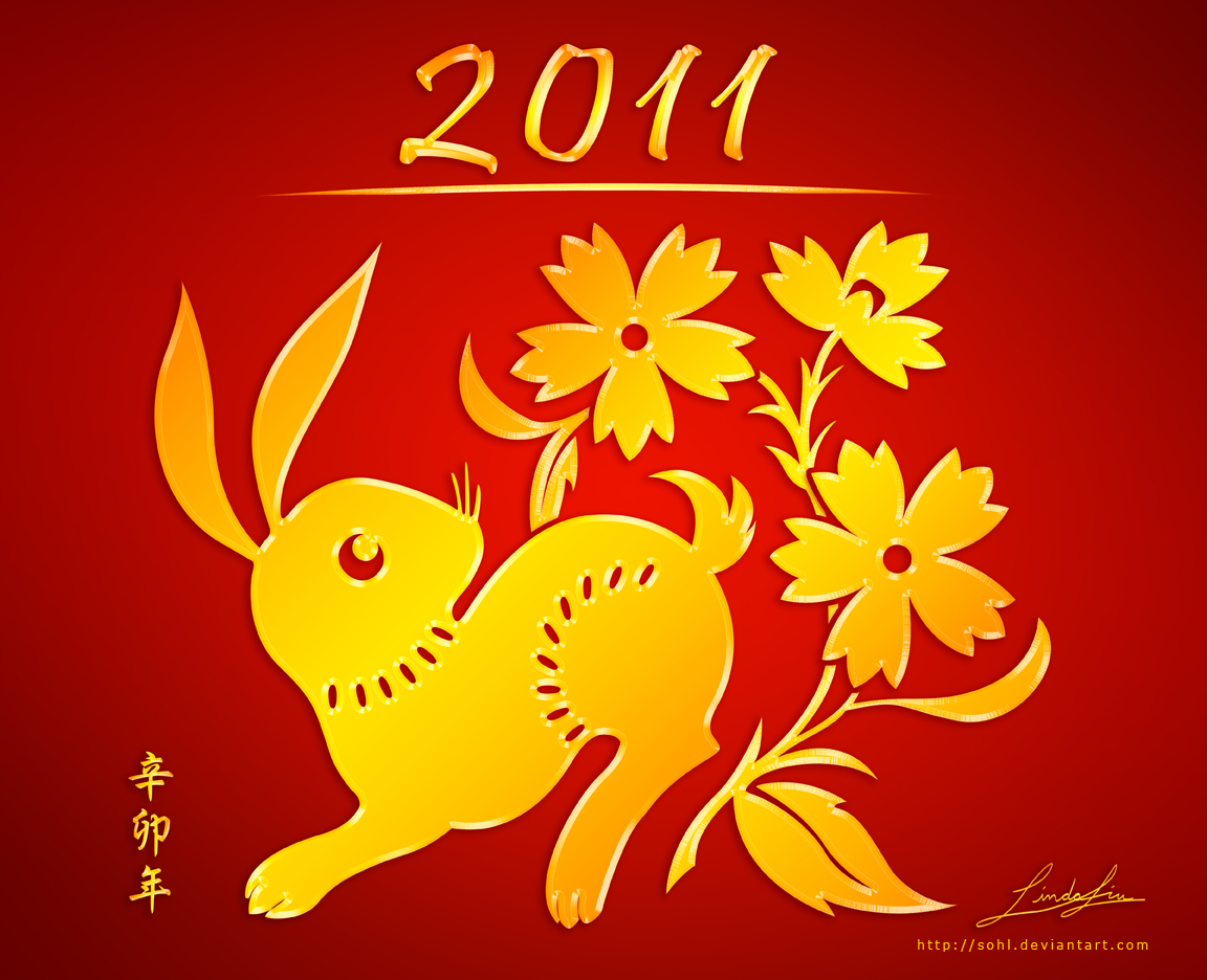 Happy New Year - Zodiac Rabbit