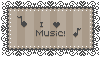 I Heart Music Stamp 2