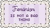 Feminism Stamp