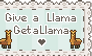 Llama For Llama Stamp