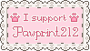 I Support Pawprint212 Request by StampMakerLKJ