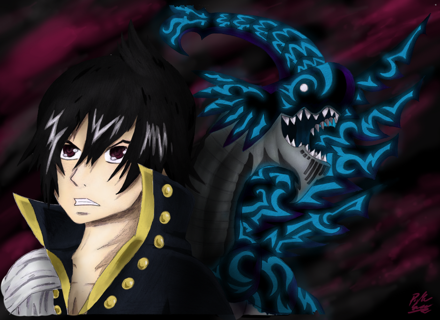 Zeref and Acnologia by flOwink on DeviantArt