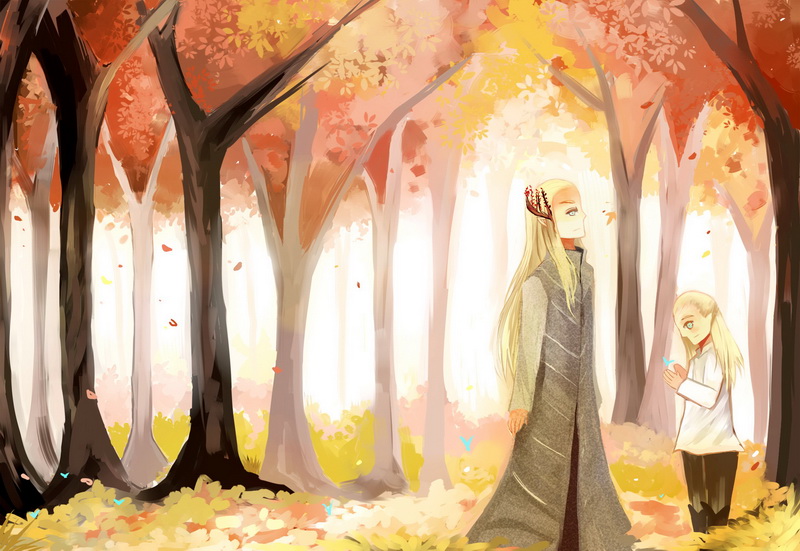 Thranduil and Legolas