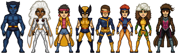 X-Men of the 90's by ThatsSoHaydn on DeviantArt