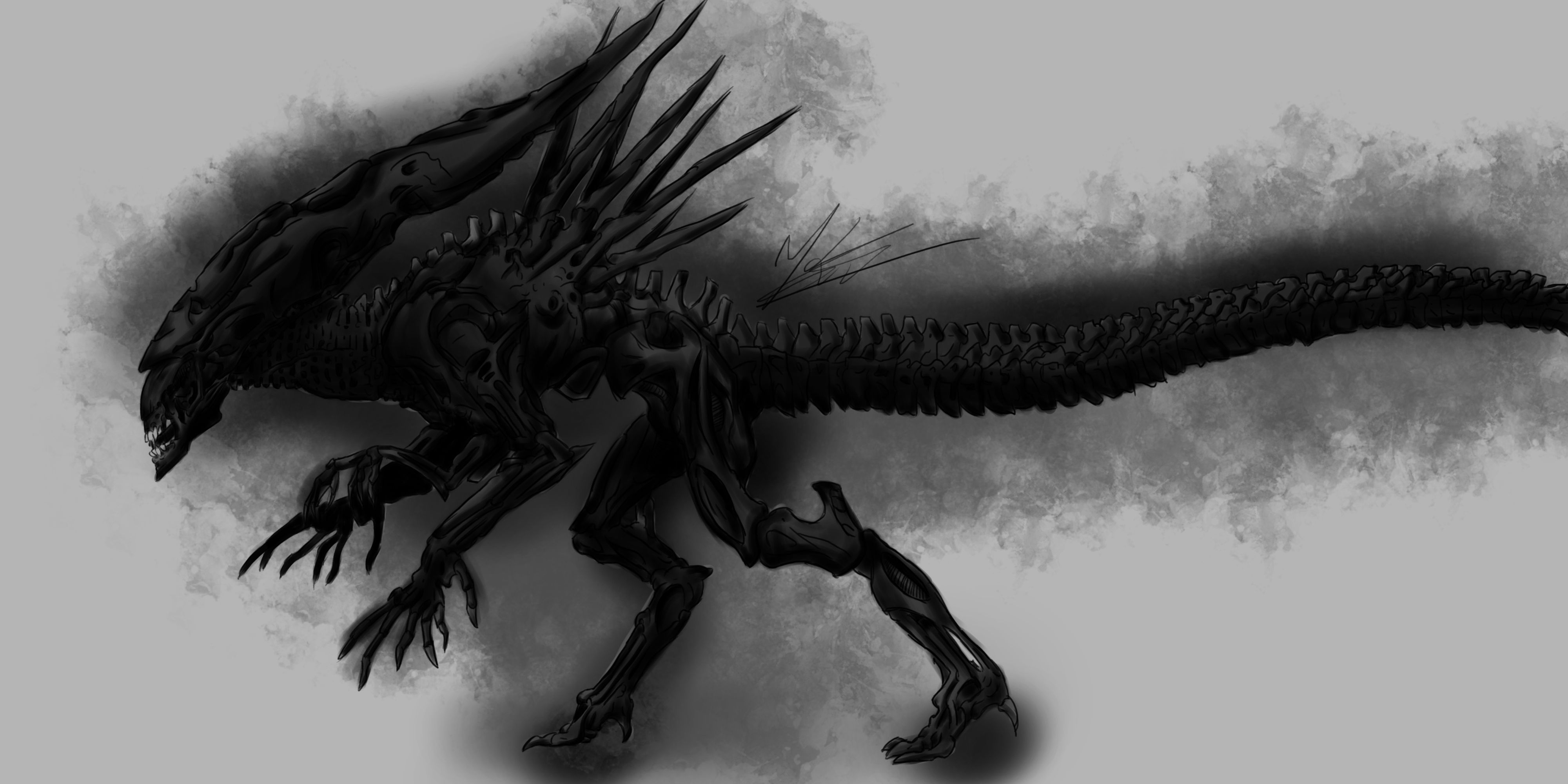 pics Deviantart Xenomorph Queen Art xenomorph queen by masterpred on deviantart