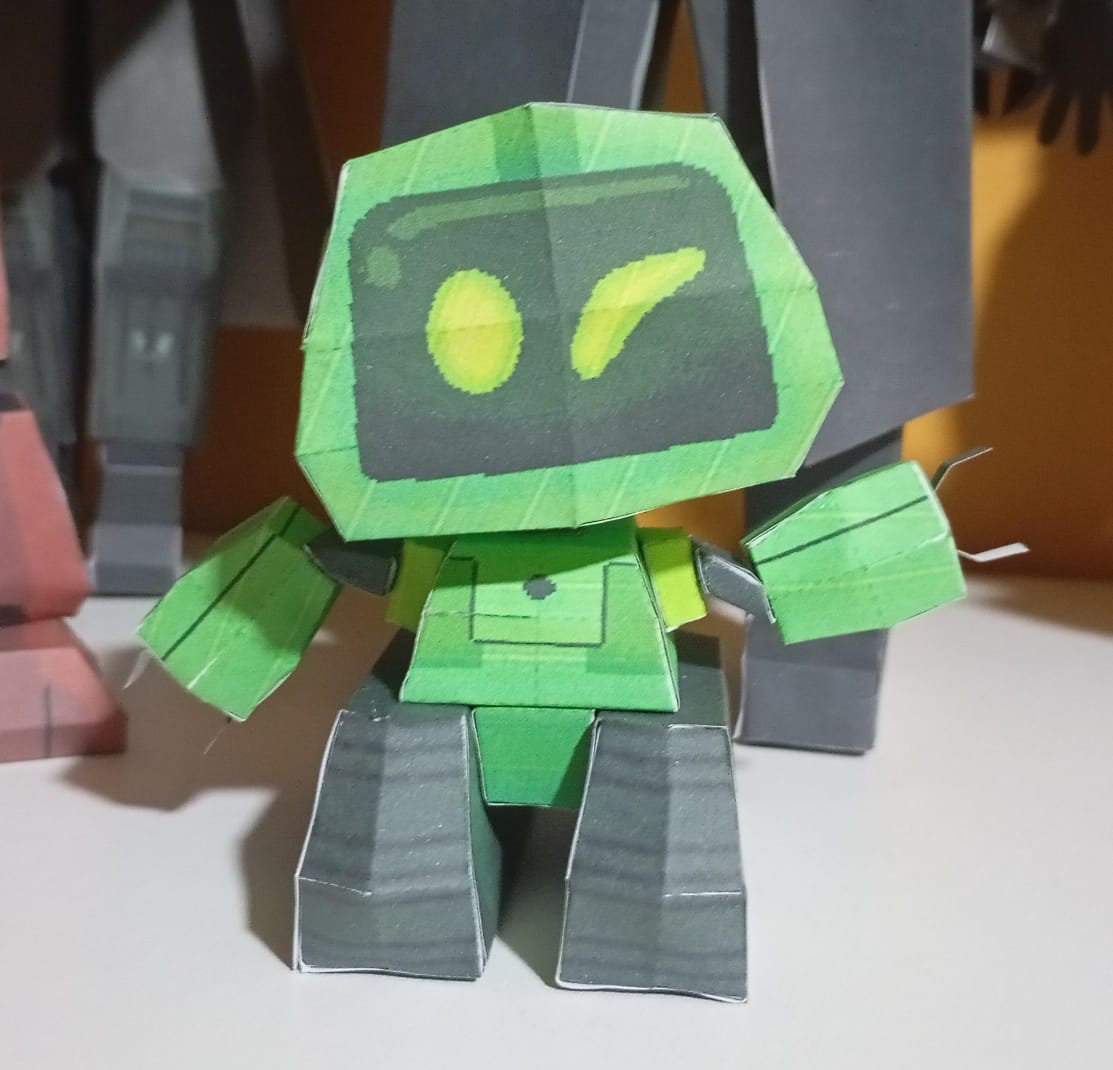 Boggie Bot Papercraft by djoijdkn on DeviantArt