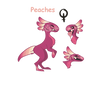 Peaches the Mochi Raptor