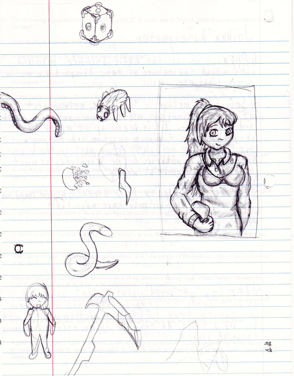 Physics class doodles (2)