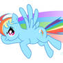 Rainbow Dash Charm