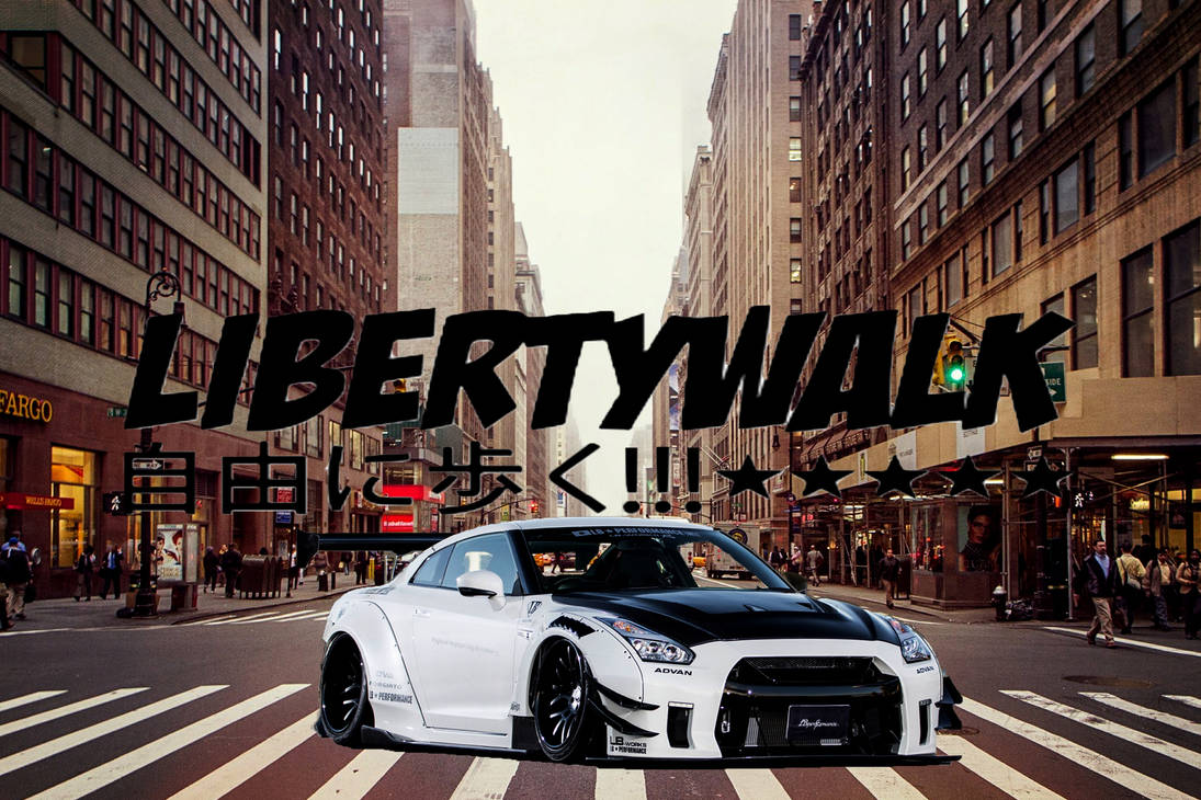 Liberty Walk Gtr In The City by lil530 on DeviantArt