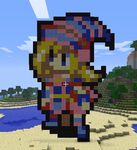 Minecraft Dark Magician Girl by myvideogameworld on DeviantArt