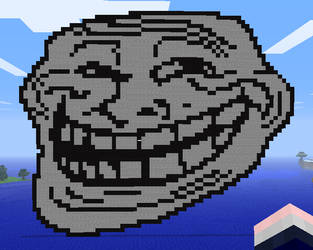 Minecraft Trollface