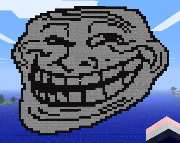 Téléchargement gratuit Images Minecraft Trollface By Myvideogameworld On Deviantart actualisé par
