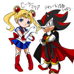 Sailor MARIA  Tuxedo Mask SHADOW