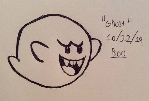 Inktober #22: Ghost