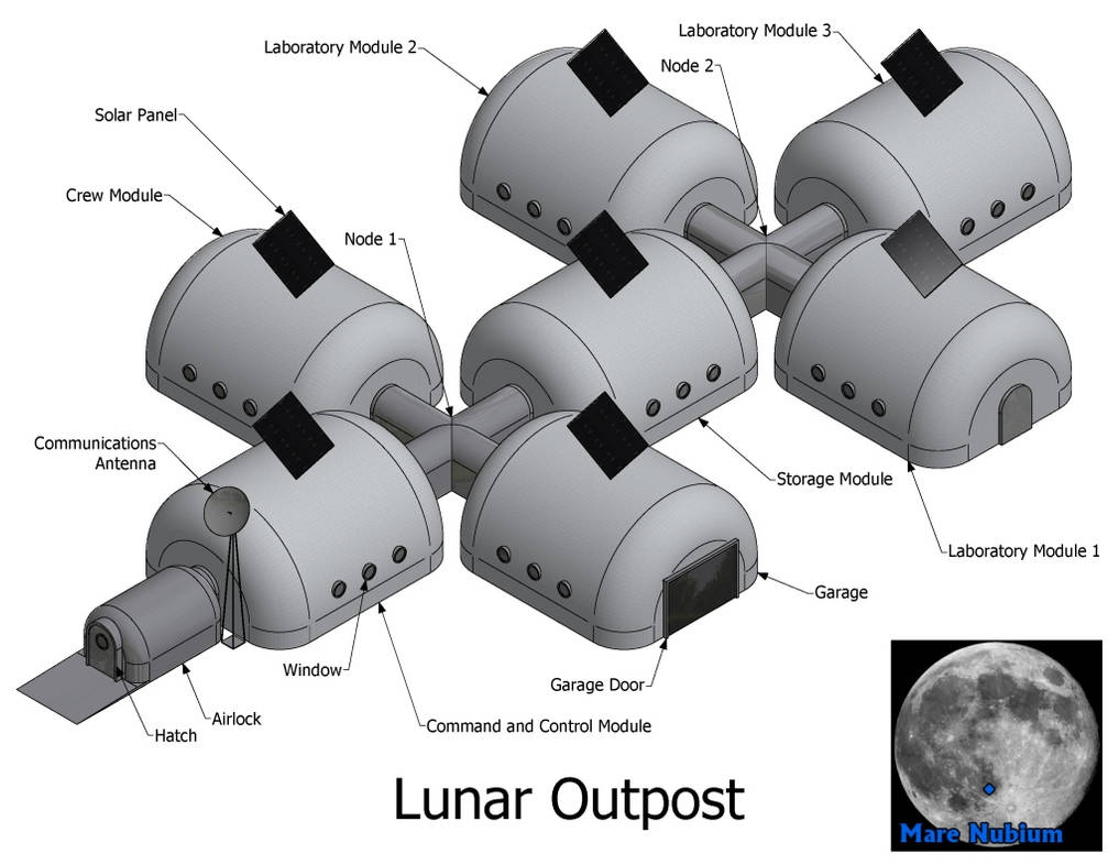 Lunar Outpost by Spaceguy5 on DeviantArt