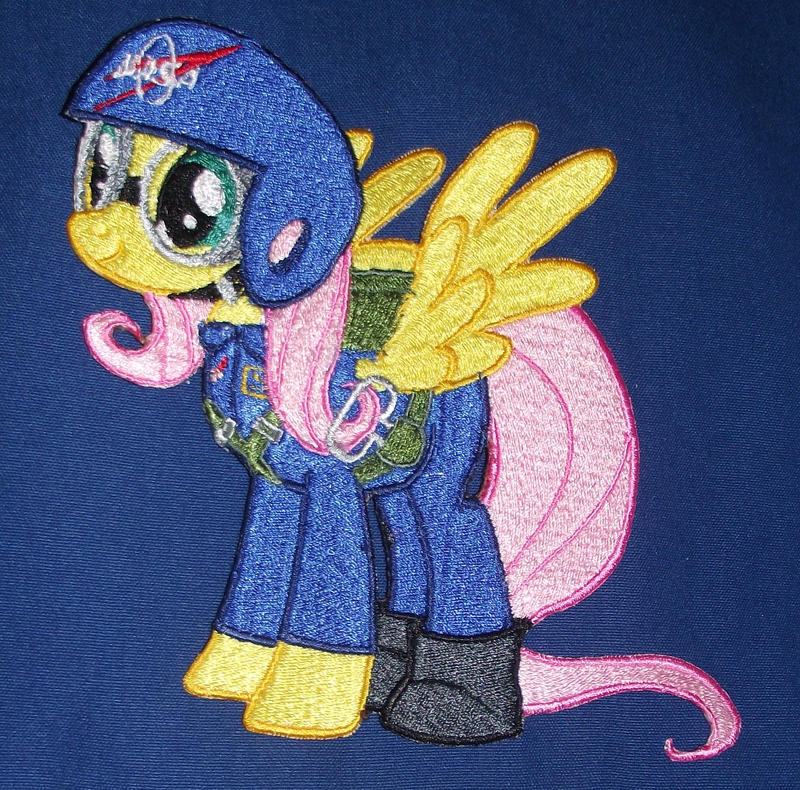 Astronaut Fluttershy!