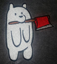 Ice Bear Embroidered Patch