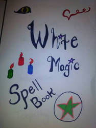 White Magic Spellbook Cover