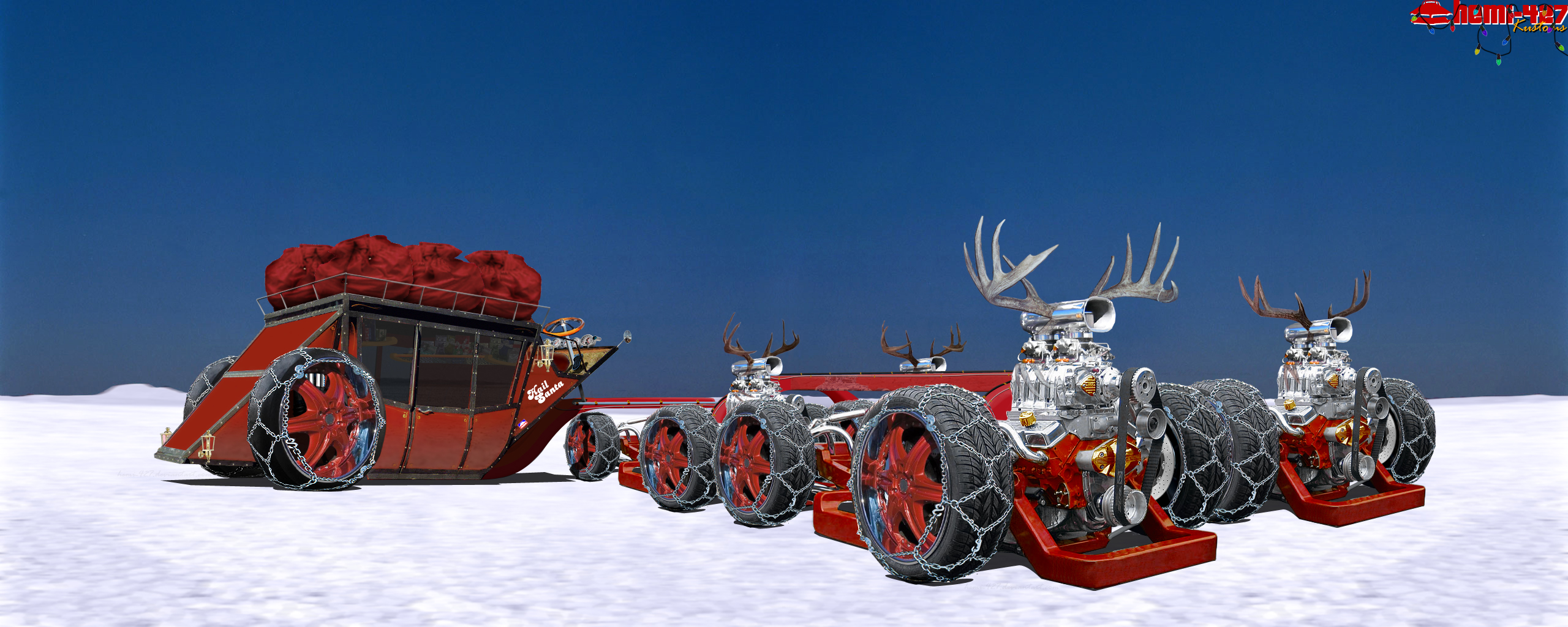 Santa's Hot Rod