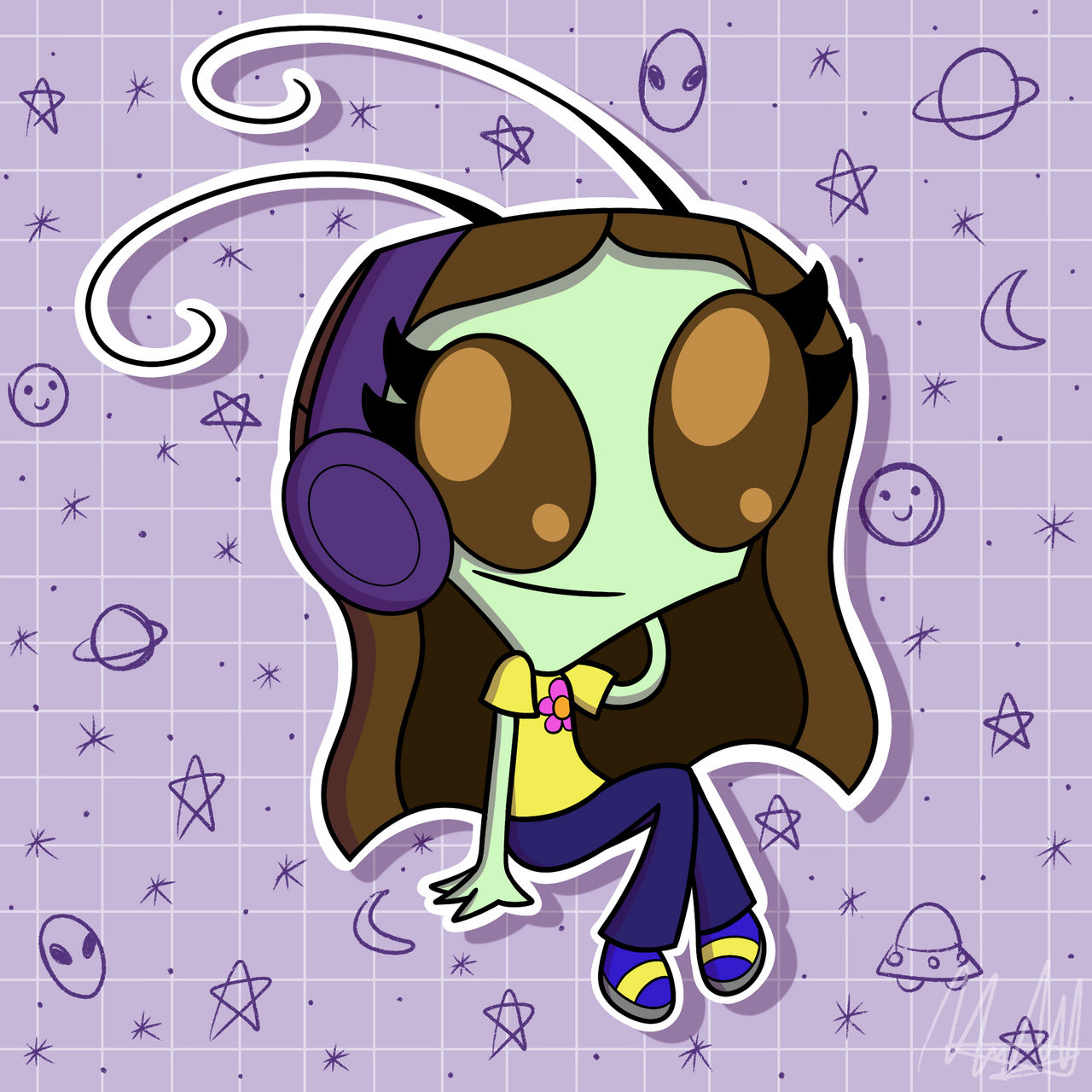 ::Alien Girl:: by ToonyMeg on DeviantArt