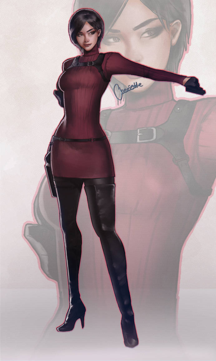 Ada Wong Resident Evil Character Art By Cherrietteartist On DeviantArt ada-wong-resident-evil-character-art-by-cherrietteartist-on-deviantart