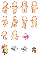 Down Sprites for RPGM XP