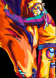 Naruto and Kurama