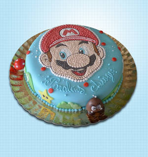 Mario cake