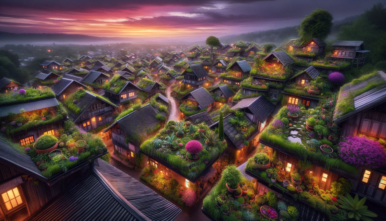 Viage Rooftop Rooftop Village Gardens by boxjohnf on DeviantArt