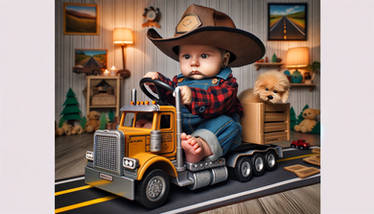 Tiny Trucker's Big Journey