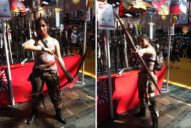 Tom Raider cosplay