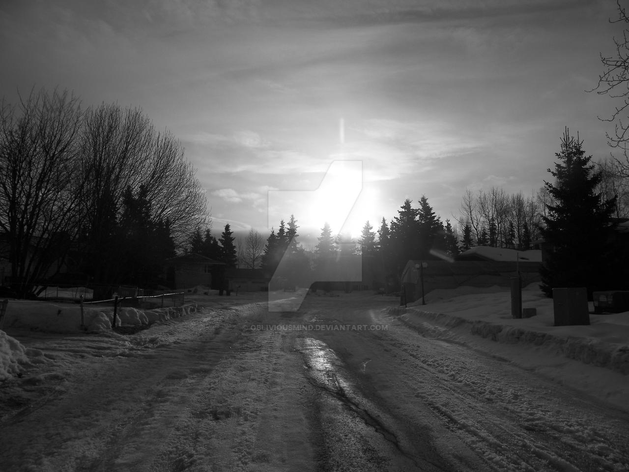 Sunrise BW