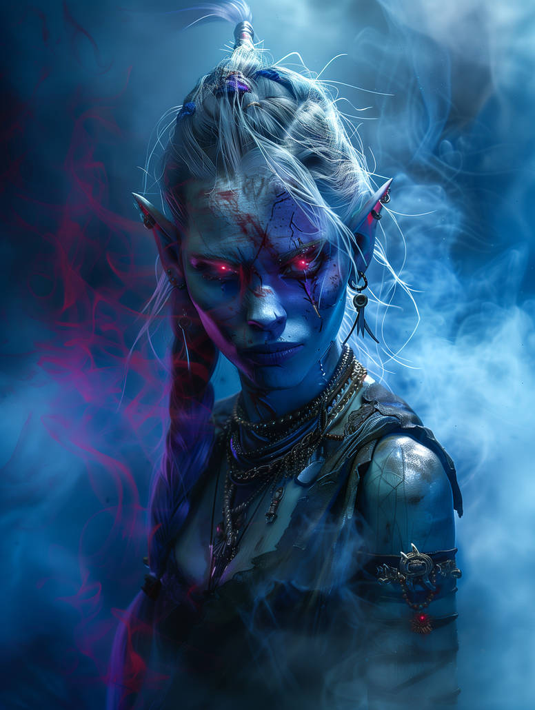 Drow Deviantart Drow Divinity by BrettoWetti on DeviantArt
