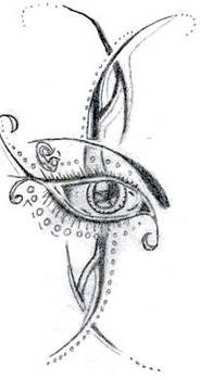 Eye tattoo