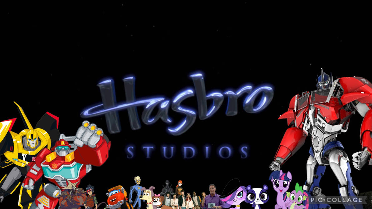 Hasbro Studios logo with characters by MyEditionJustin1994 on DeviantArt