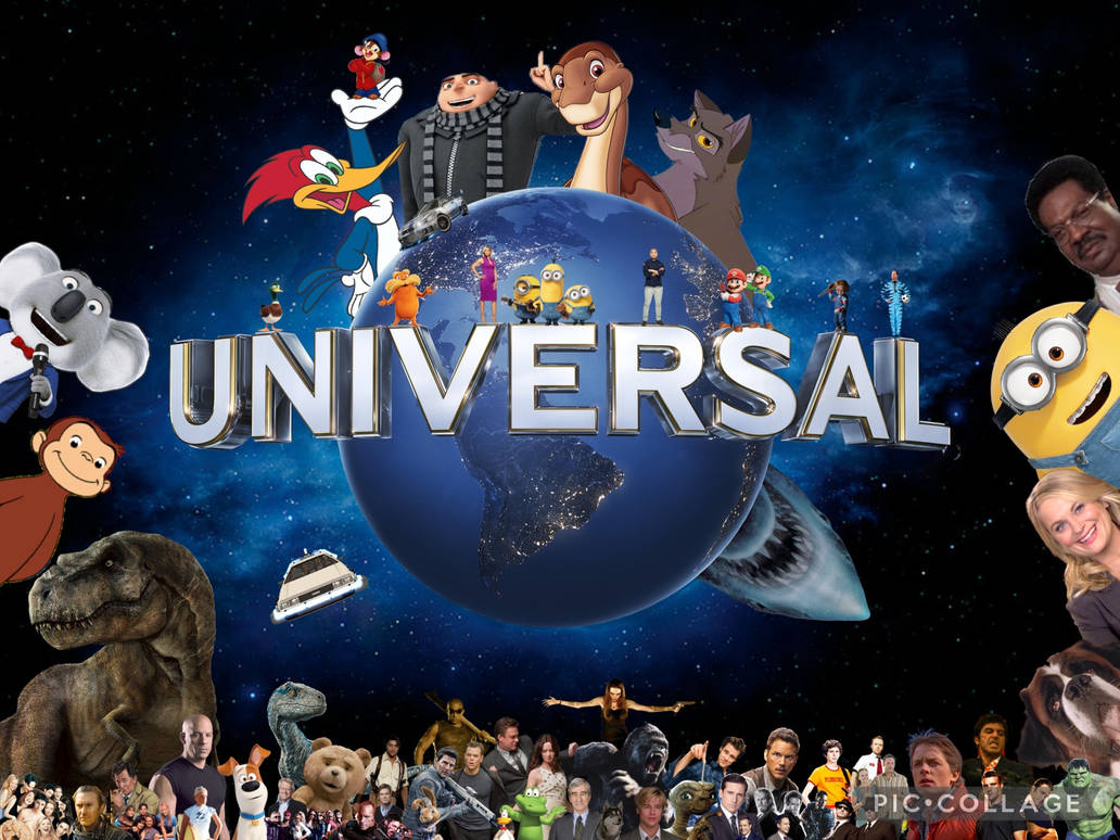 Universal logo with characters by MyEditionJustin1994 on DeviantArt