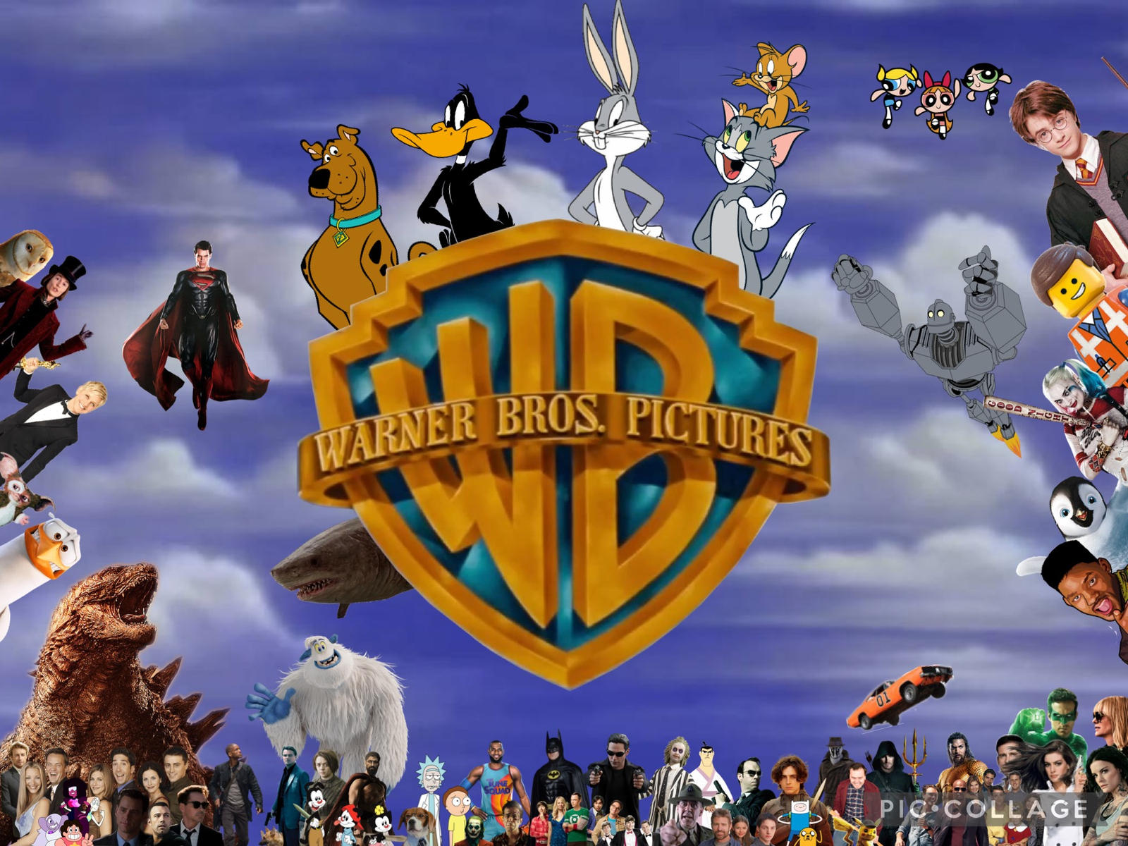 Warner Bros Pictures Logo With Characters By MyEditionJustin1994 On warner-bros-pictures-logo-with-characters-by-myeditionjustin1994-on