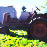 The ole tractor