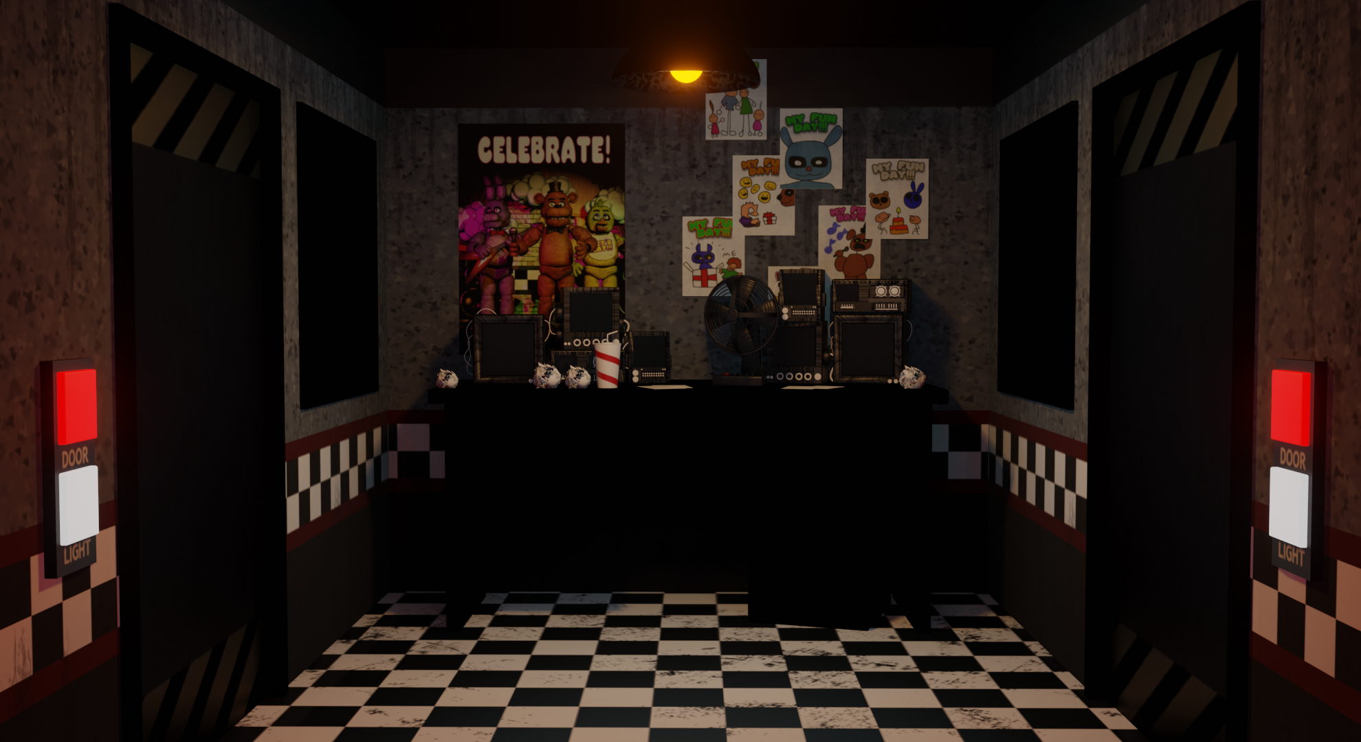 FNAF 1 Map