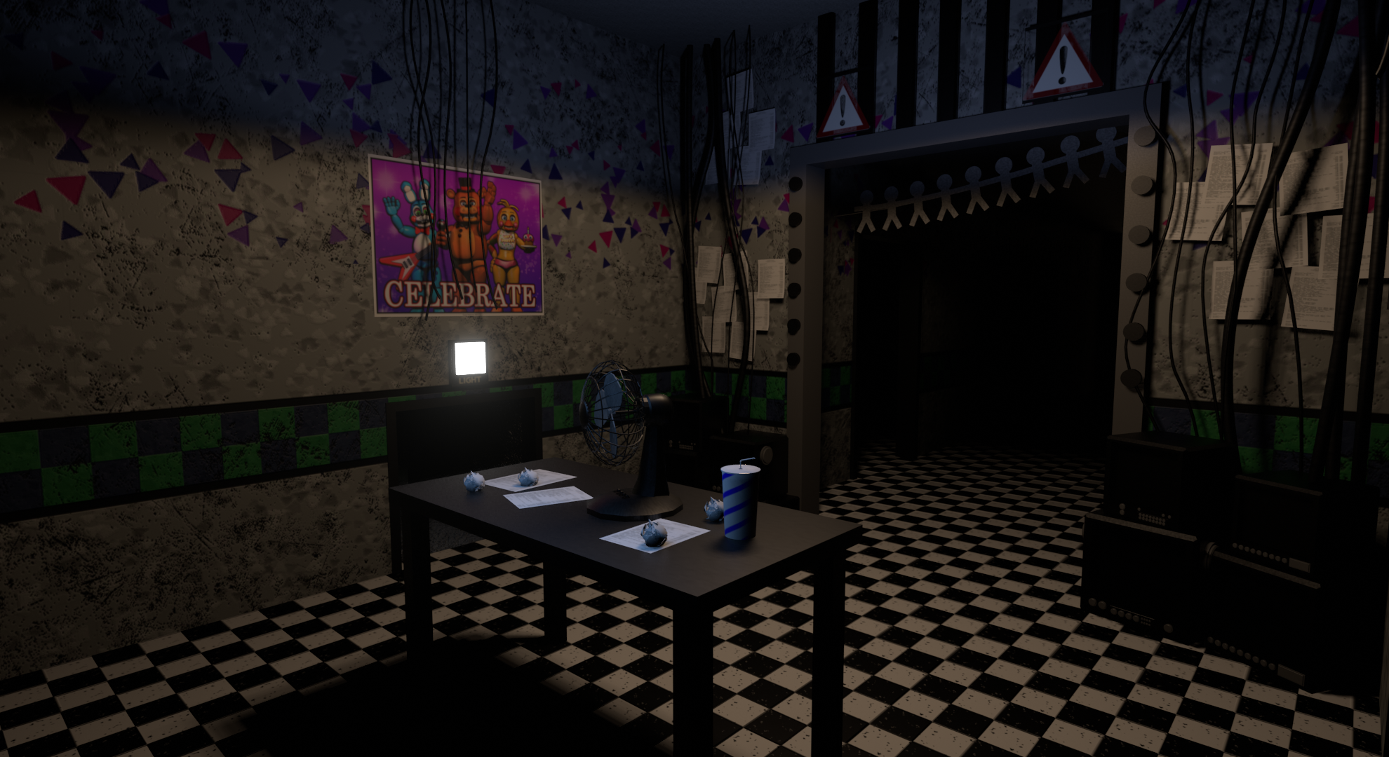 Fnaf 2 Map Blender - Colaboratory