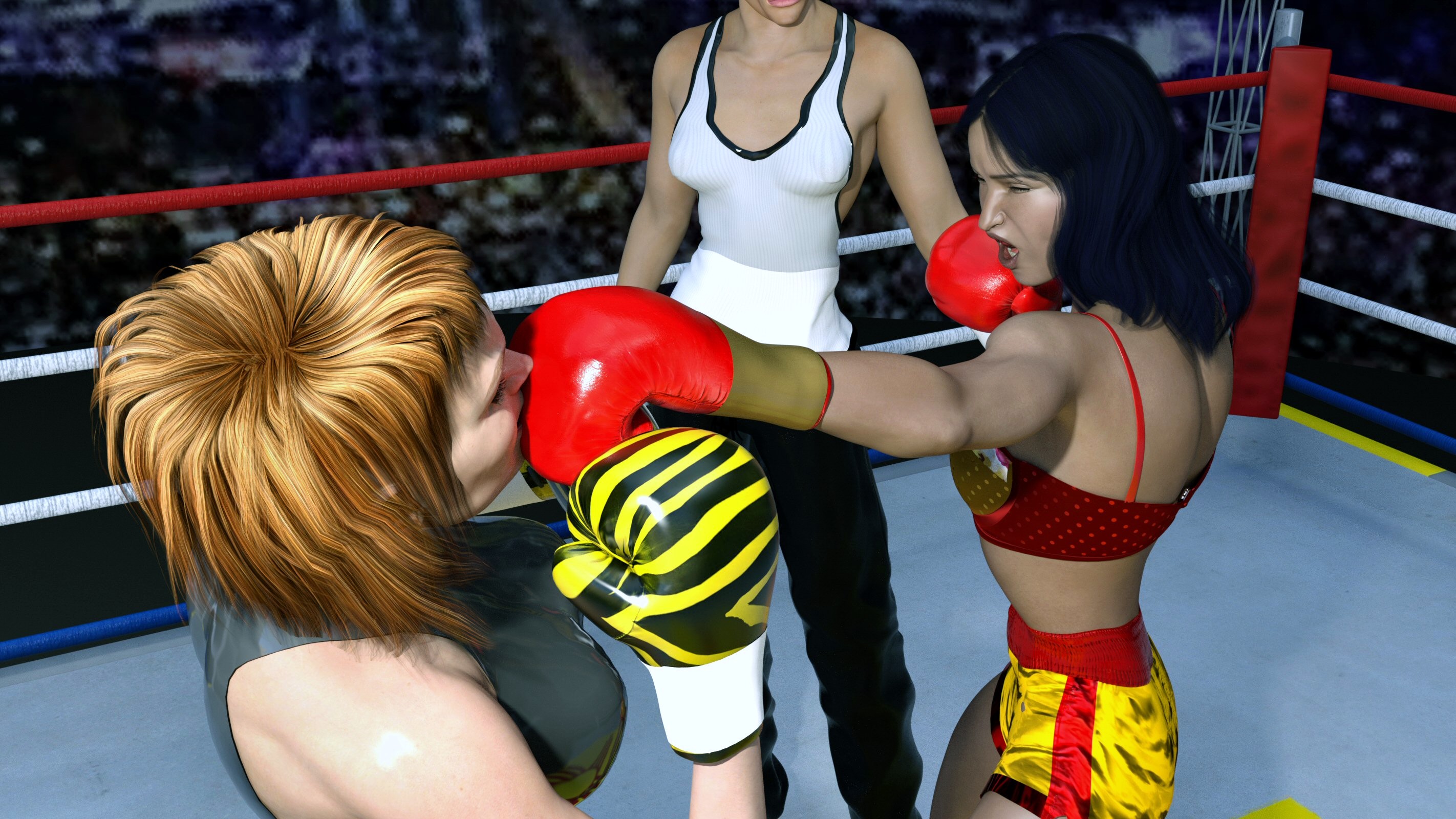 Bed Boxing Deviantart Realistic Female Boxing on Female-Boxing - DeviantArt