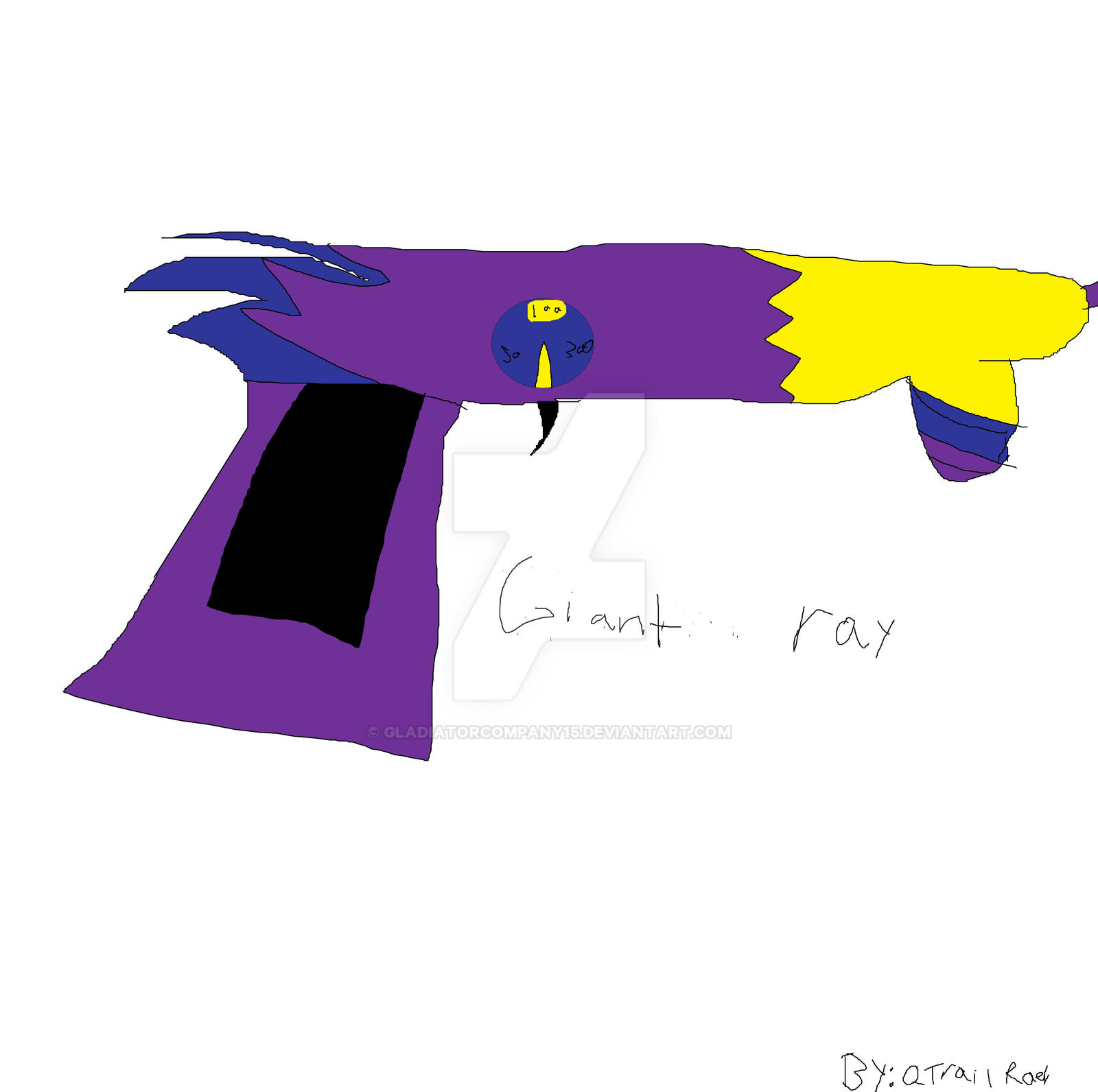 Giant ray by gladiatorcompany15 on DeviantArt