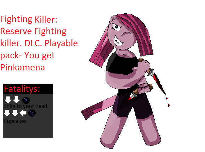 Pinkamena join Fighting Killer