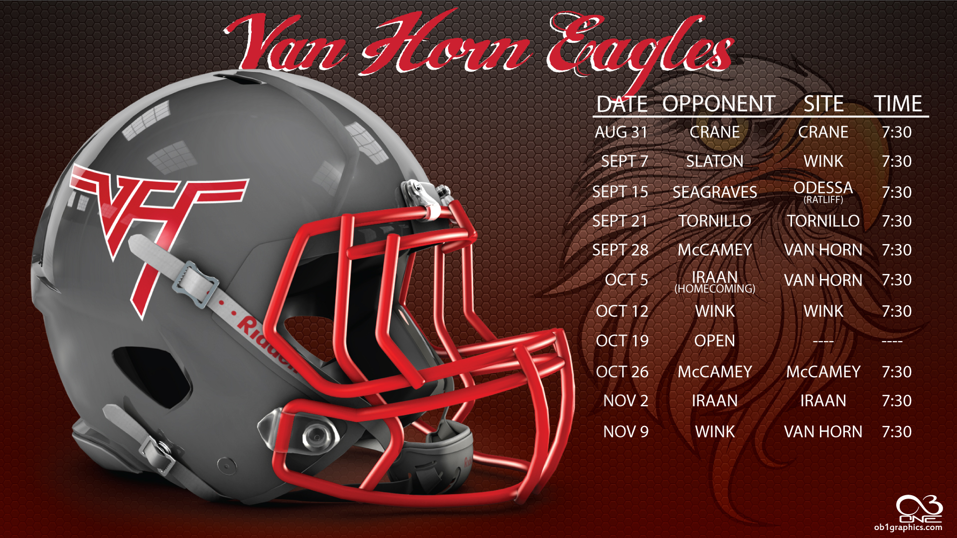 2012 Van Horn Eagles