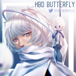 HBD Butterfly [Youtaite|Birthday Art]