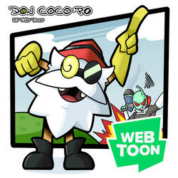 Don Cocopo en Webtoon Canvas!