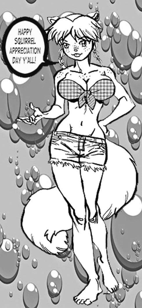 Happy squirrel appreciation day