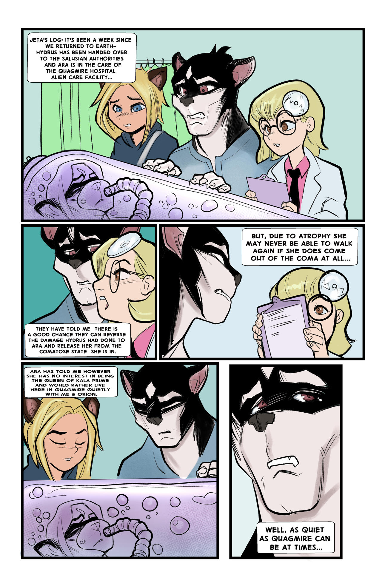 Ninjas vs aliens Recovery preview 2