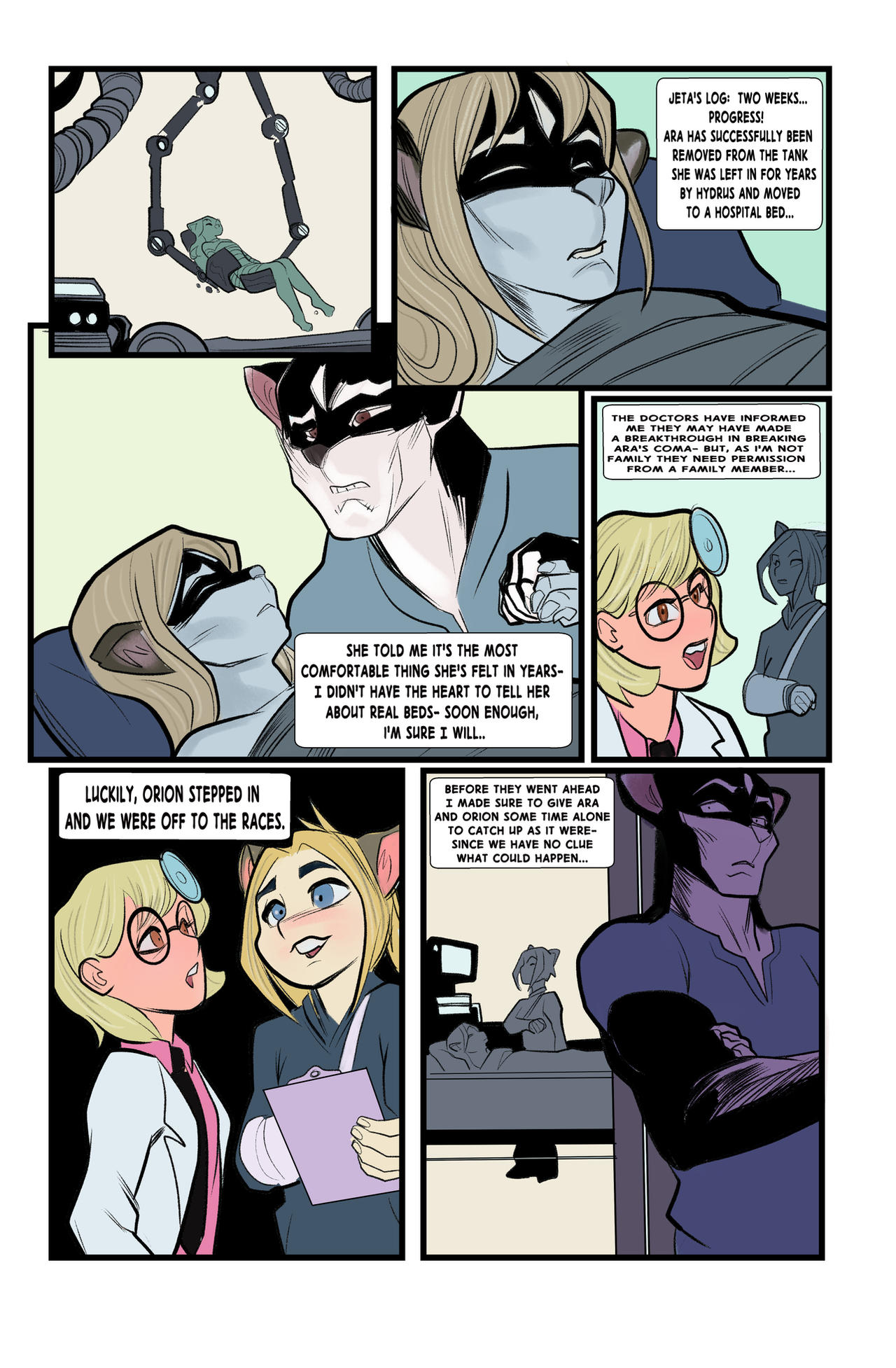 Ninjas vs aliens Recovery preview 3